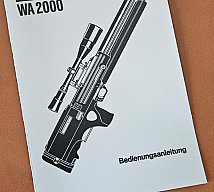 Nachdruck Bedienungsanleitung, Walther WA2000