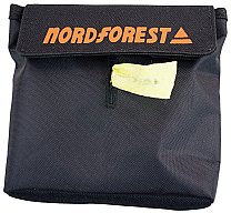 1 x Spendetasche für Rolle FORST-MARKIERUNGSBAND aus Papier > mit Gürtelclip, Klettverschluss