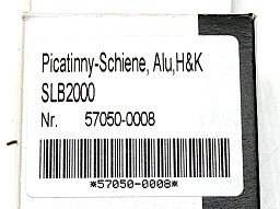 Recknagel Weaver Picatinny Schiene für HECKLER & KOCH HK H&K SLB 2000 Selbstladebüchse inkl. Schraub