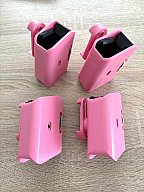 4x DAA Racer Magazinhalter Rosa / Pink