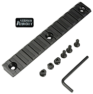 Picatinnyrail Zero für Keymod-Systeme RIS 13 Slots AR15 AK 47 74 DPMS Hera SIG