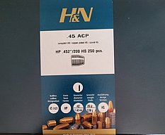 250St.H&N .45 ACP(.452Dia.)-200-HP-HIGH-SPEED
