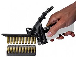 NINE RELOADED Speedloader für 9mm 9x19 Magazine > Funktion wie Ladestreifen ! Schnell Lader Pistolen