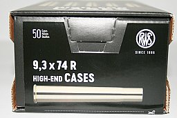 50 Stück NEUE RWS Hülsen 9,3x74 R > RUAG HighEndCases Wiederladehülsen > NEUE 50er Packung! 2412385