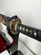 Gefaltetes Samurai Schwert Tanto (Braun)