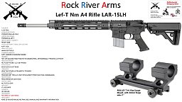 Achtung Linksschützen !!Rock River Arms AR 15 CMP National Match left!.223Rem. Neu