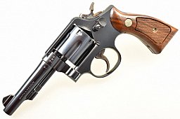 TOP ! SMITH & WESSON Modell 10 MILITARY & POLICE Revolver mit 4" Lauf Kal .38 Special in der OVP