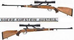VOERE Repetierer Modell 2165 im Kal .243 Winchester mit ZEISS ZF 6x42 T* Abs. 4 & EAW Schwenkmontage