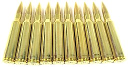 8,58x70 mm Dekopatrone .338 Deko Patrone Lapua Magnum 8,58 x 70 mm Messing .338 Lapua Finnland