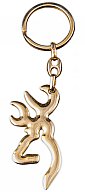 BROWNING "give away" massiver Schlüsselanhänger / Key Ring > Browning LOGO Gold- Messingfarben !
