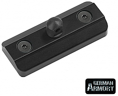 Swivel Sling Adapter M-lok Mlok Weaver Harris Bipod Slingadapter Zweibein Riemenaufnahme G95