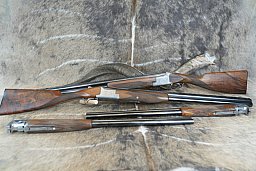 Bockdoppelflinte Schwesternflinten FN Mod. B25 B 25 & 2 Wechselläufe Kal. 12/70 WAFFEN FLÜHR ANSBACH