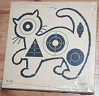 Glücksscheiben "Katze" 20cmx 20cm ca. 100St.