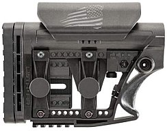 AR Carbine Schaft / Schubschaft SNIPER MBA Schwarz Luth USA