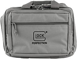 Tasche / Pistolentasche / Doppelpistolentasche Grau Original Glock