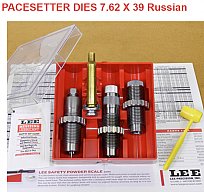 LEE 3-Die-Pacesetter Langwaffen Matrizensatz-SET Full-Length | 7,62x39 RUSSIAN 7.62 x 39 #90565 NEU