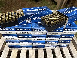1100 Magtech Messinghülsen, .357Mag.
