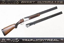 ROTTWEIL " SKEET OLYMPIA ´72 " BDF Kal. 12/70 mit TRAP " MONTREAL " Laufbündel & 2. Abzugssystem