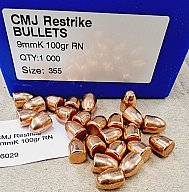 9mm/100grs. RN von Frontier 500 stk.