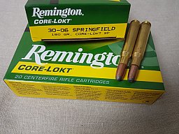 .30-06/180grs SP Remington Core-Lokt Rundkopf 100 Stk. #R30064#