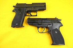 Traumpaar!!! Geco P35 I und P 35 II # Kaliber .35 # PTB 458 / PTB 497