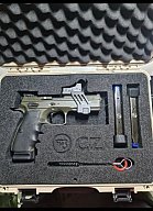 CZ Shadow 2 SA Cerakote, Merkle Match Abzug, Burris Fastfire, MAK-Montage, ca. 500 Schuss, Top Zusta