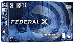 .30-06/180 grs. Federal Power Shok 20 stk. No. 3006B #