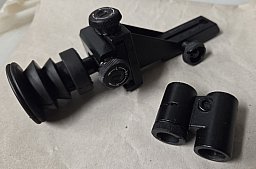 Feinwerkbau 300 S Visierung kompl -Diopter m. orig. Dioptergummi + Korntunnel u. Ringkorn