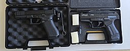 Großes Schreckschuss Set P99 / Glock 17