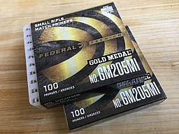 200 Federal Gold Medal GM205MI Zündhütchen