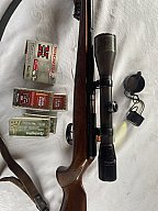Anschütz 1516 ST Kaliber .22 Mag Kahles Zielfernrohr 6x42 und ca 300 Stk Munition