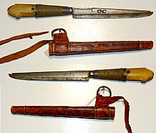 afrikanisches Messer, Horngriff