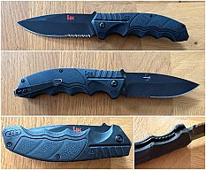 Heckler & Koch SFP Tactical Folder All Black