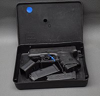 Pistole Glock 26 "Baby Glock", Kaliber 9mmLuger, 2x Ersatzmagazin, sehr gut