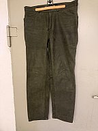 Büffellederhose von La Chasse, Gr. 50