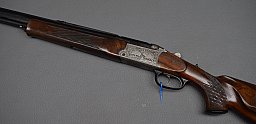 Blaser BBF 95 Bockbüchsflinte 95 Prestige 16/70 & 7x65R, sehr gut mit gravierten Seitenplatten