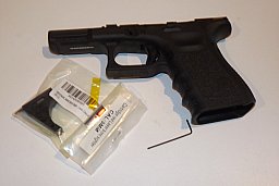 Griffstück Glock19, Gen3 (auch Gen2) mit einstb. Abzugsgewicht
