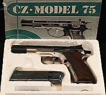 Brünner CZ 75 mit LPA Sportvisierung Kaliber 9mmLuger