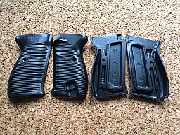 Walther P38 Griffschalen Paar