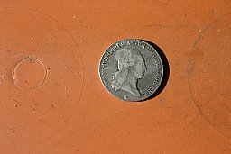 Silbermünze Kronentaler habsburgische Niederlande v.1795