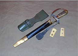Hirschfänger 19. Jh. Deutsches Reich Dolch Jagdmesser Schwert