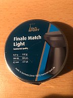 H&N Finale Match Light 4,49mm Diabolos