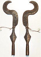 kleine afrikanische Hakenklinge