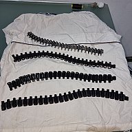 Diverse MG Gurte / Patronengurte Sammler unbekannt