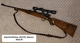 Repetierbüchse Mauser, .98, 8X57JS