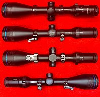 Zielfernrohr Meopta Meostar R1r 3-12x56 RD mit EAW-Schwenkmontage und Leuchtpunkt
