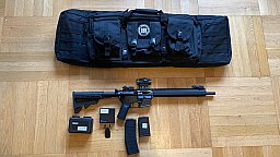 Tippmann M4-22 Elite-GS inkl. Rotpunkt und Tasche