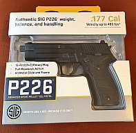 SIG SAUER 226 C02 Pistole, 4,5mm Diabolo, Blowback