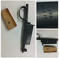 K98 Karabiner __ Freie Teile / Konvolut __ K 98 ______ ABZUG mit Bügel und Kasten
