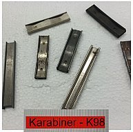 K98 Karabiner __ Freie Teile / Konvolut __ K 98 ___ 7. LADESTREIFEN